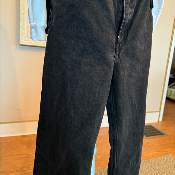 Dr. Denim Echo Black Wide Leg High Waisted Size 32/32 - Picture 14 of 14